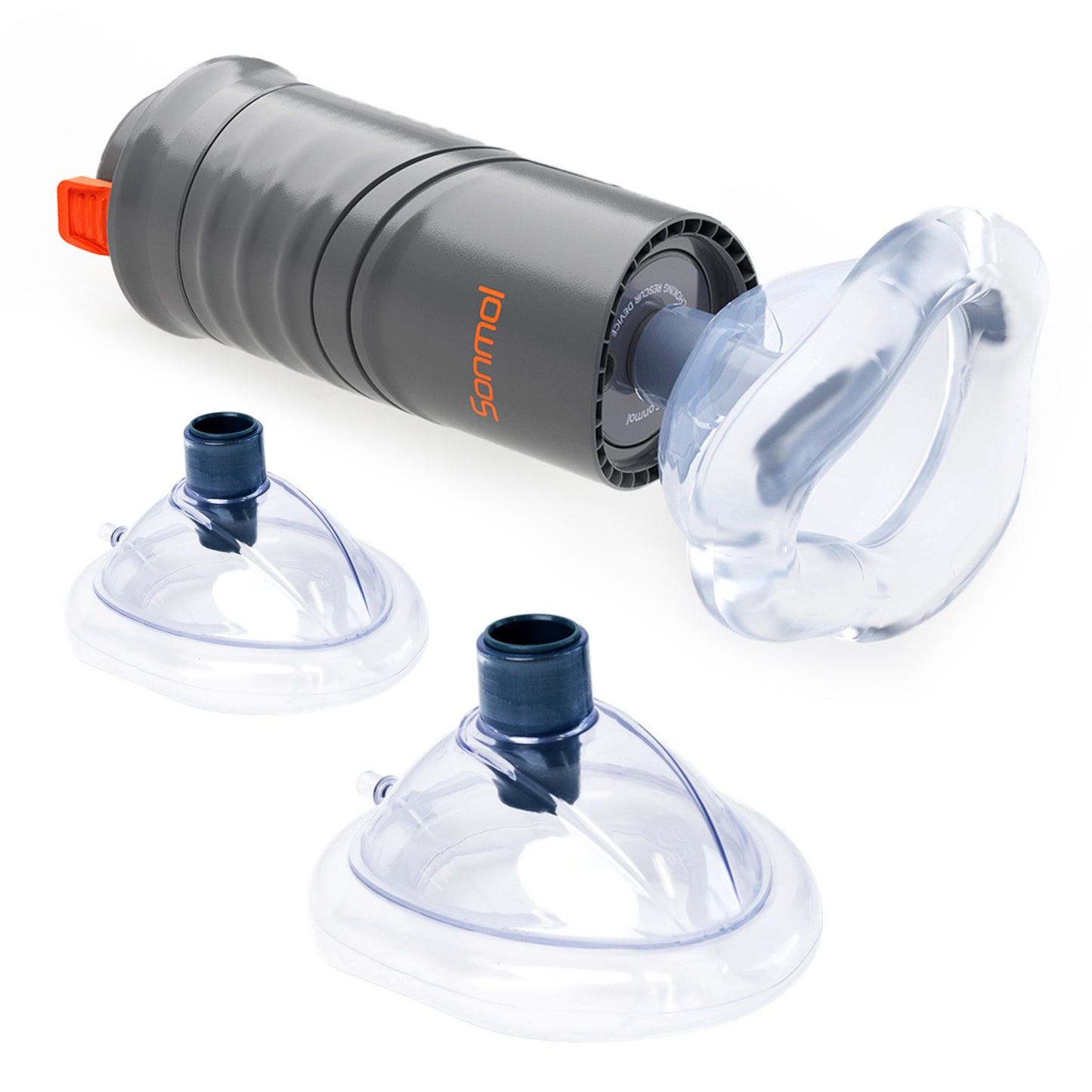 Sonmol Automatic Anti Choking Device with 3 Masks, Wall Mount Included