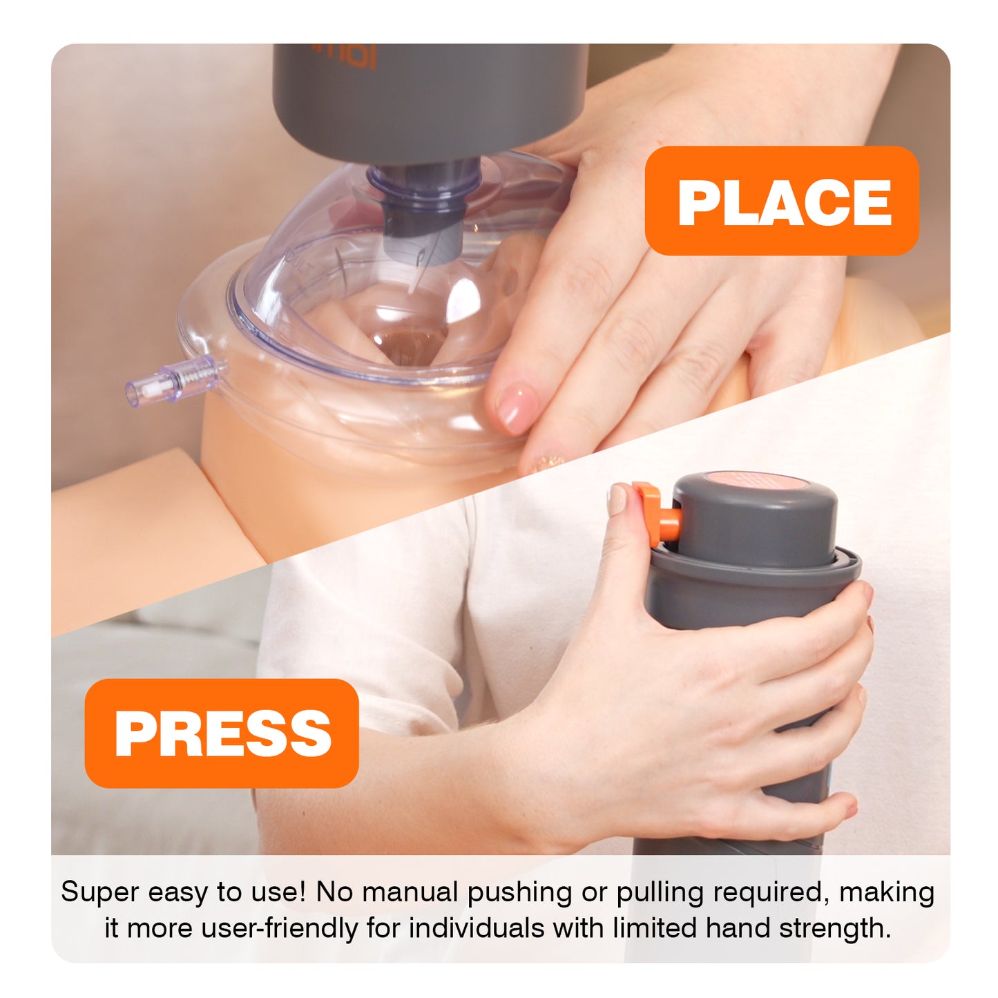 Sonmol Automatic Anti Choking Device with 3 Masks, Wall Mount Included